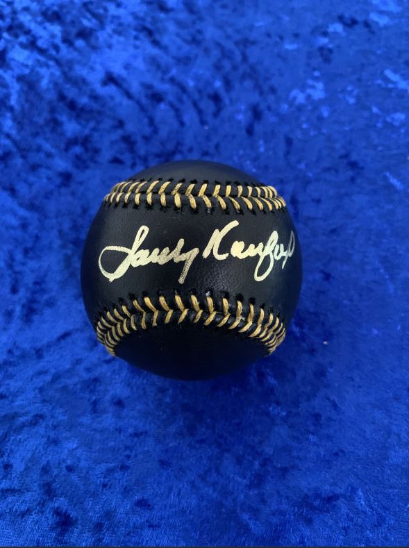 Sandy Koufax Autographed Rare Chrome Splash Chrome Baseball LE of 32 - Big  Time Bats