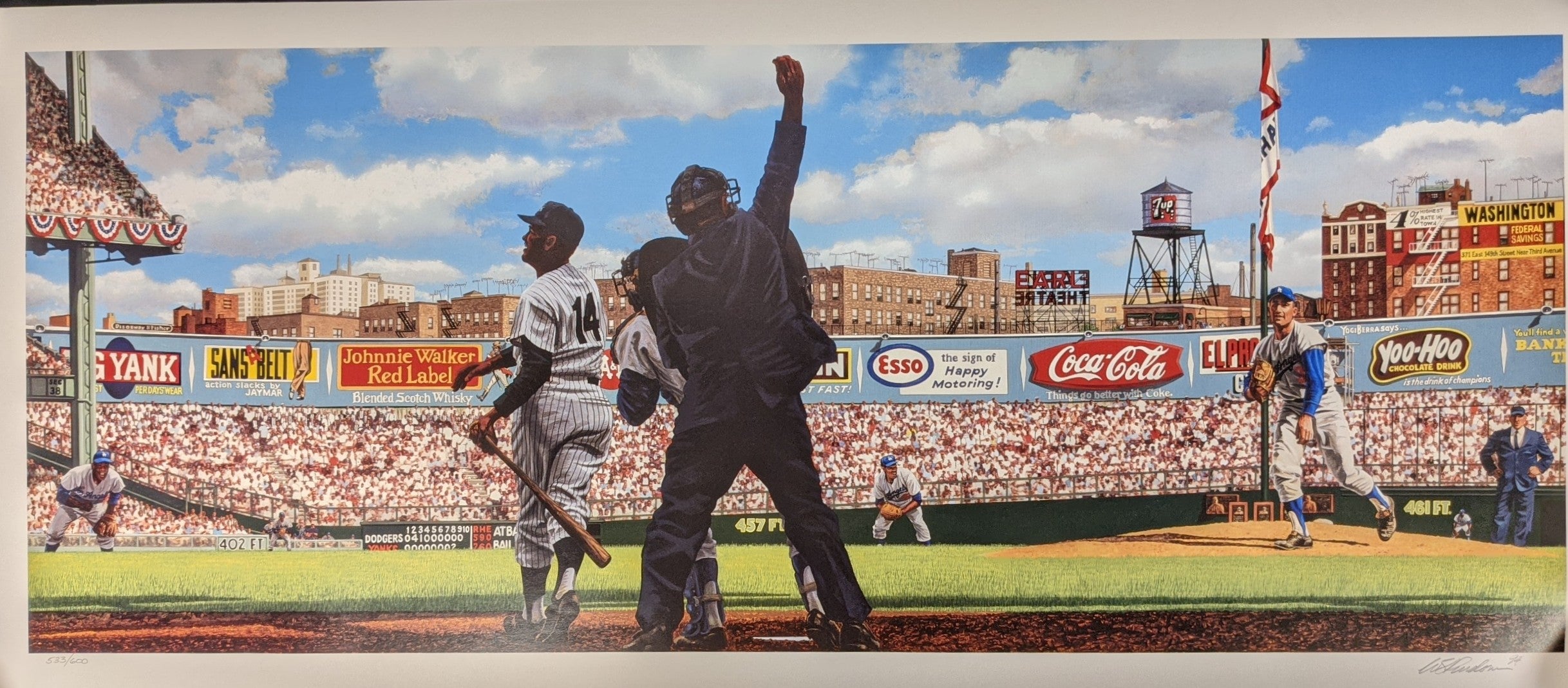 Sandy Koufax Pitching Baseball Fine Art Digital Painting Home Decor Wall  Art Major League
